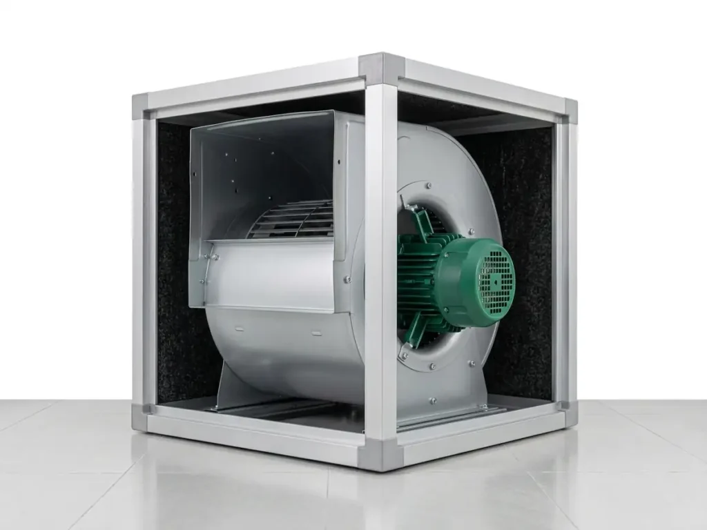 Caja de ventilación motor directo motor transmision