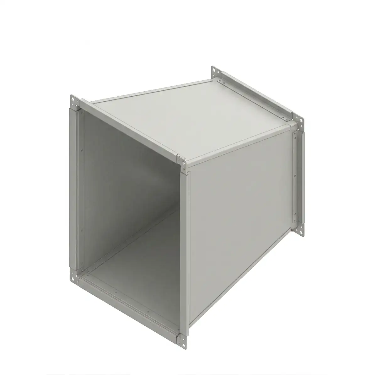Reduccion concentrica de chapa de acero galvanizado